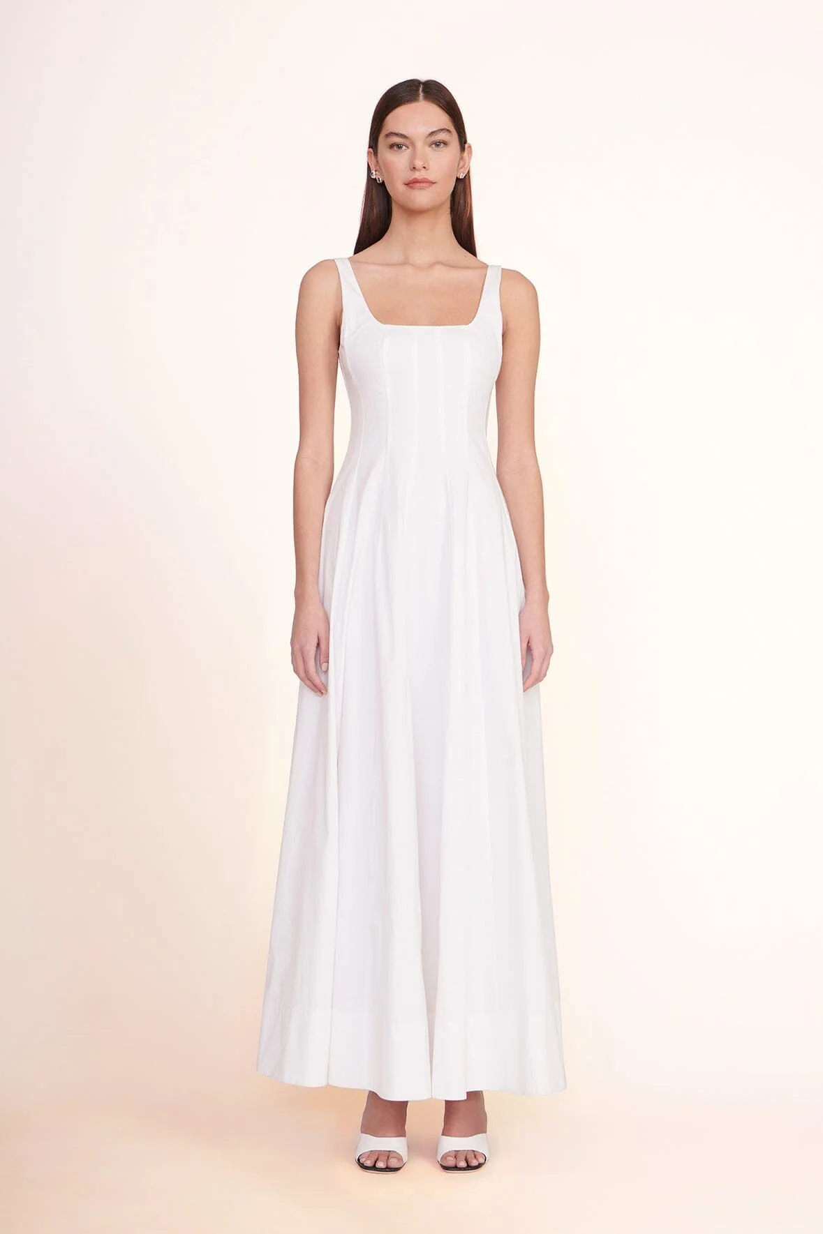 WELLS MAXI DRESS | WHITE